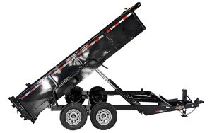 Down 2 Earth Trailers - 7′ X 16′ 17,500 Dump Trailer